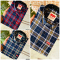 Mens Levi's Full Sleeve Check Shirts in Pack of 3